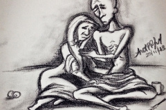 man-woman-poor